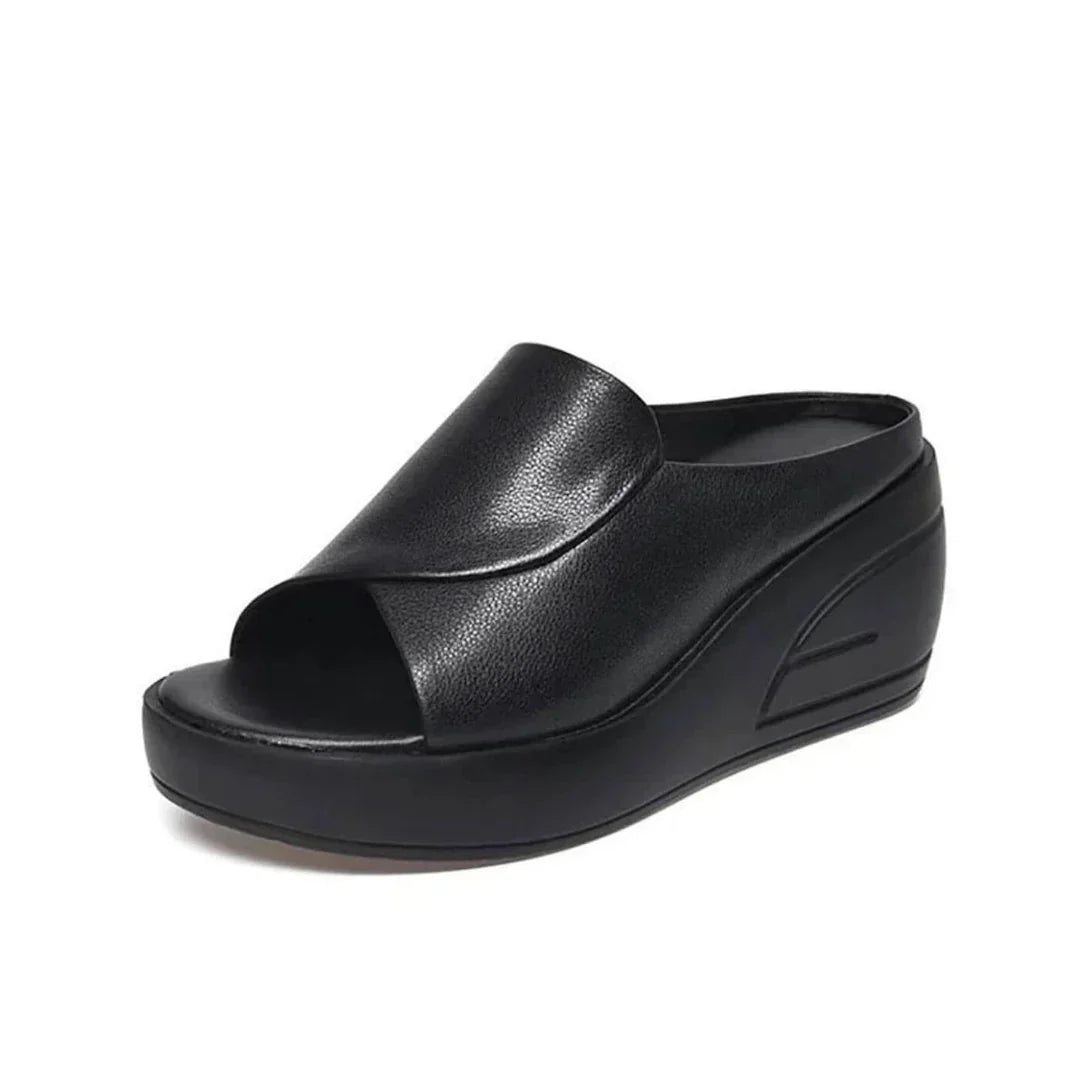 Ramona | Comfortable Slip-On Wedge Sandals
