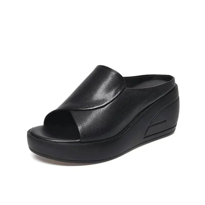 Ramona | Comfortable Slip-On Wedge Sandals