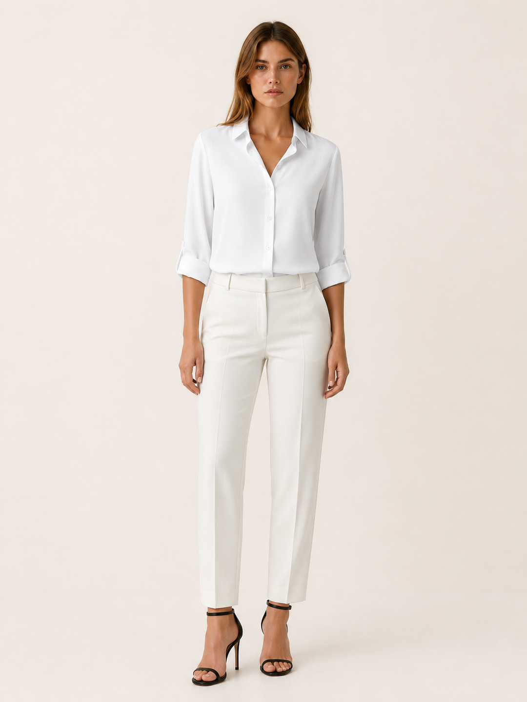 Kaelin | Collared Blouse with Button Front