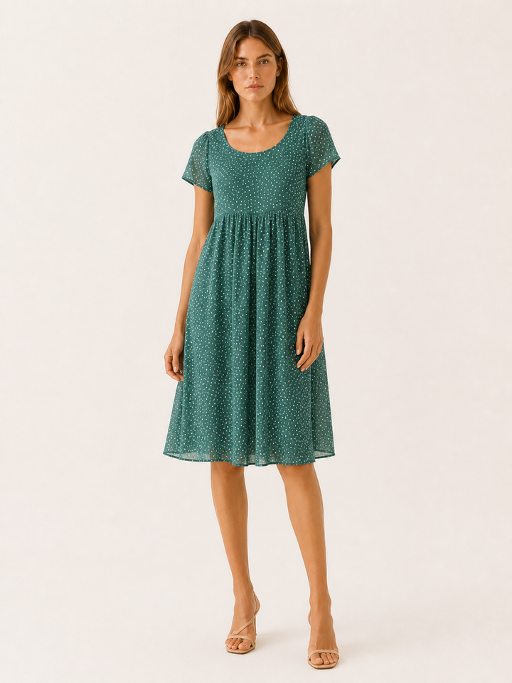Marit | Boho Mini Dress with Relaxed Print