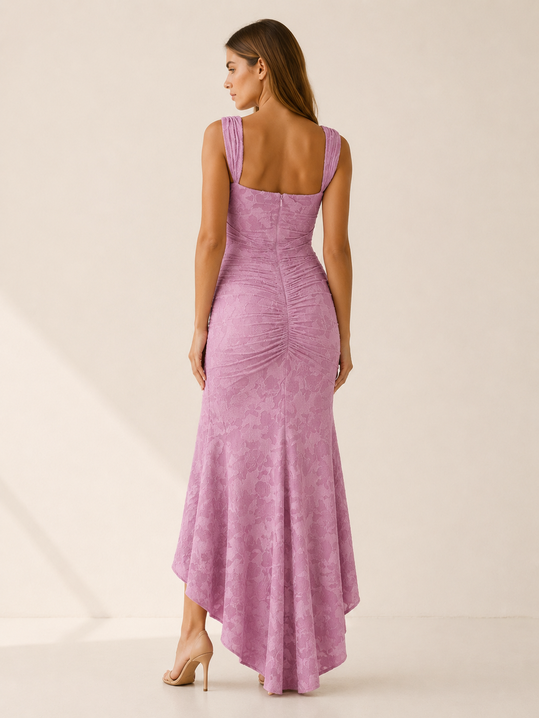 Vaila | Corset Maxi Dress with Ruched Waist and Mermaid Hem
