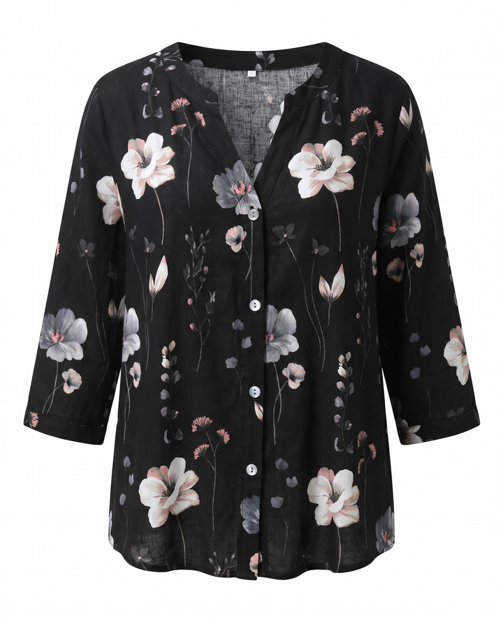 Women's Blouse | Three-Quarter Sleeve